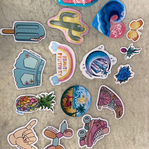 Pura Vida Stickers - Picture 2 of 3